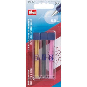 Грифели разноцветные для механического карандаша 18шт PRYM 610842